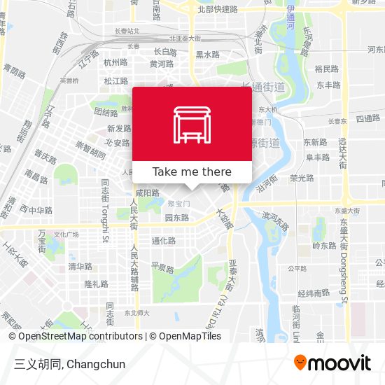 三义胡同 map