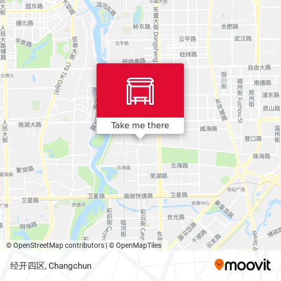 经开四区 map