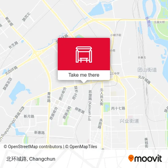 北环城路 map