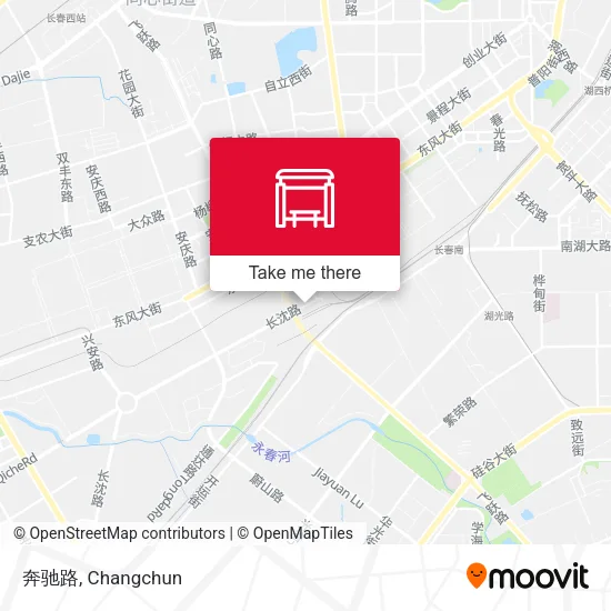 奔驰路 map