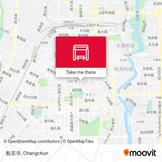 般若寺 map