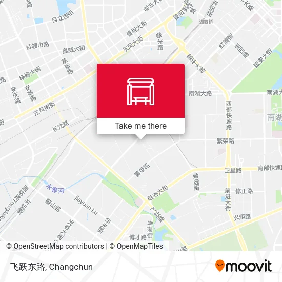 飞跃东路 map
