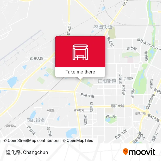 隆化路 map