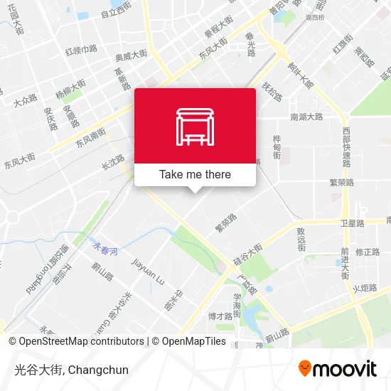 光谷大街 map