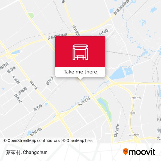 蔡家村 map