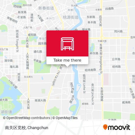 南关区党校 map
