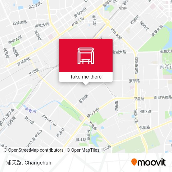 浦天路 map