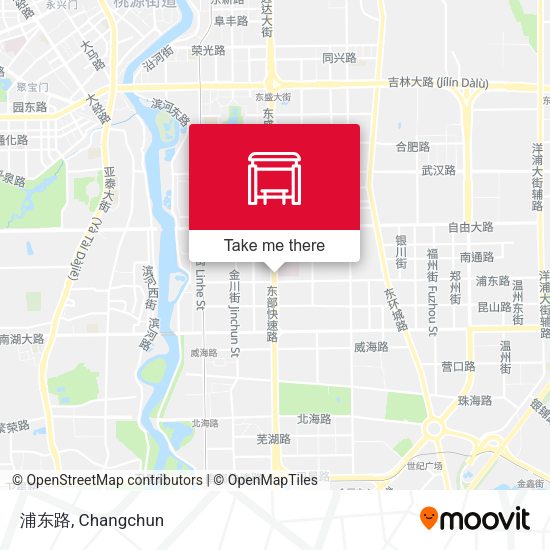 浦东路 map