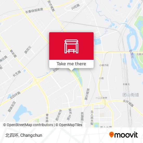 北四环 map