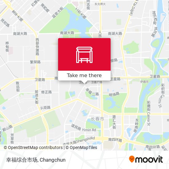 幸福综合市场 map