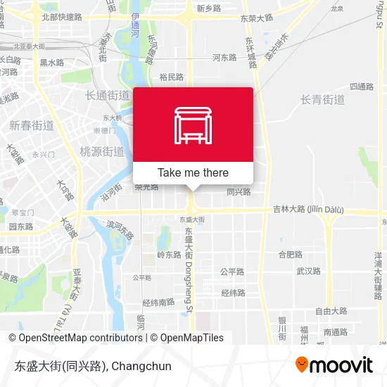东盛大街(同兴路) map