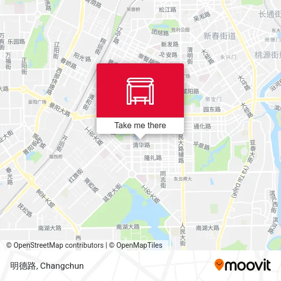 明德路 map
