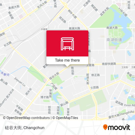 硅谷大街 map