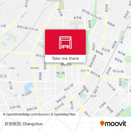 肝胆医院 map