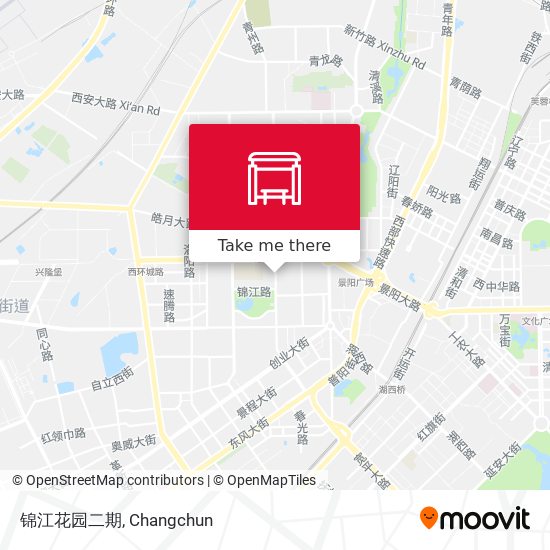 锦江花园二期 map