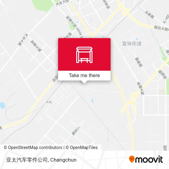 亚太汽车零件公司 map