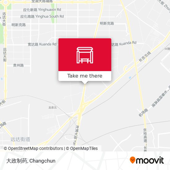 大政制药 map