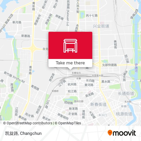 凯旋路 map