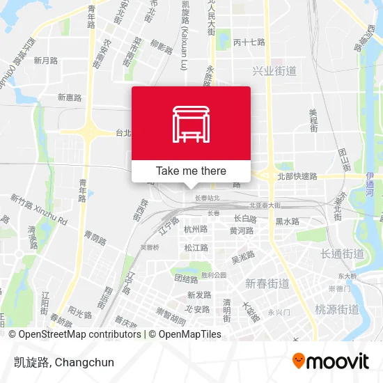 凯旋路 map