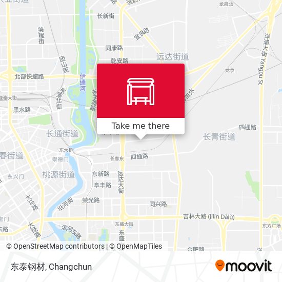 东泰钢材 map