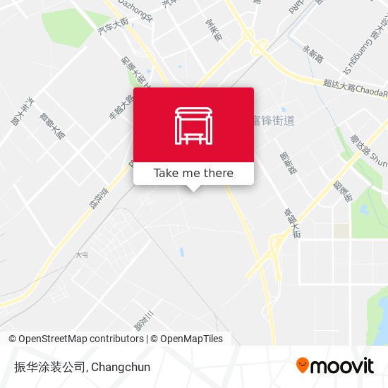振华涂装公司 map