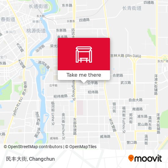 民丰大街 map