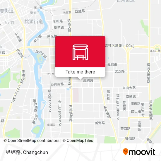 经纬路 map