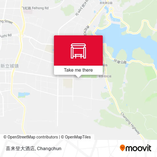喜来登大酒店 map