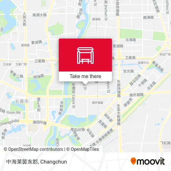 中海莱茵东郡 map