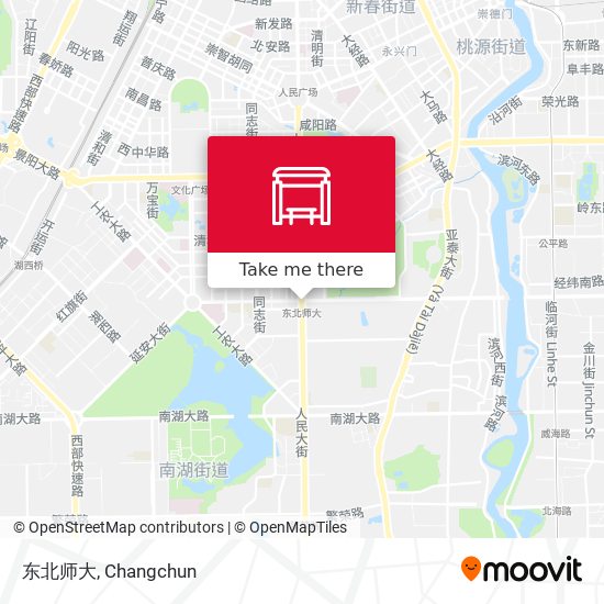 东北师大 map