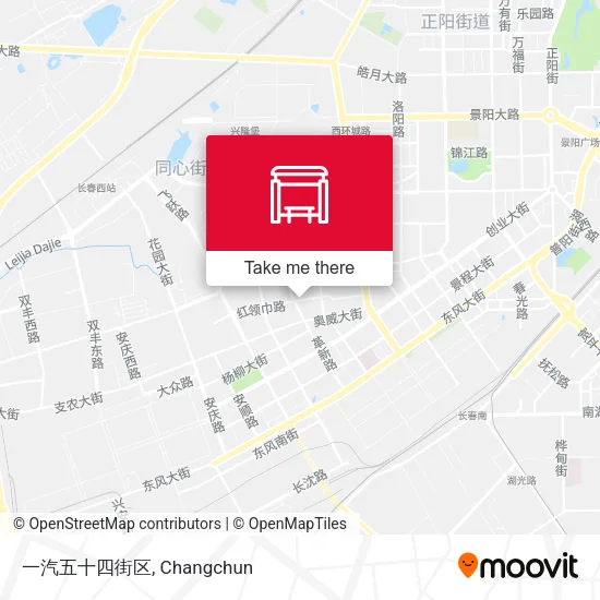 一汽五十四街区 map