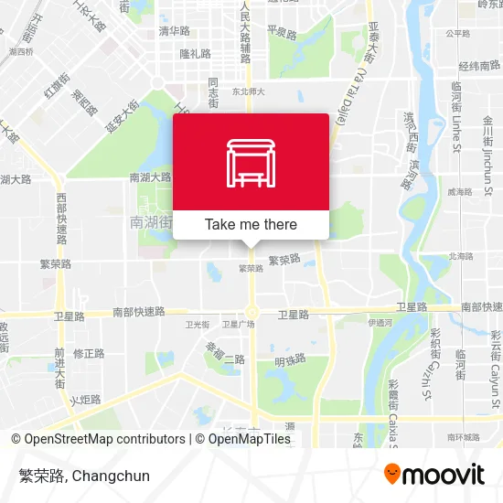 繁荣路 map
