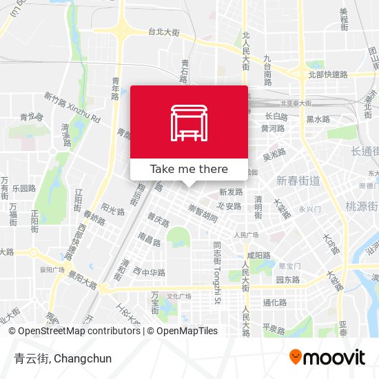 青云街 map