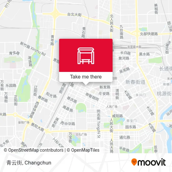 青云街 map
