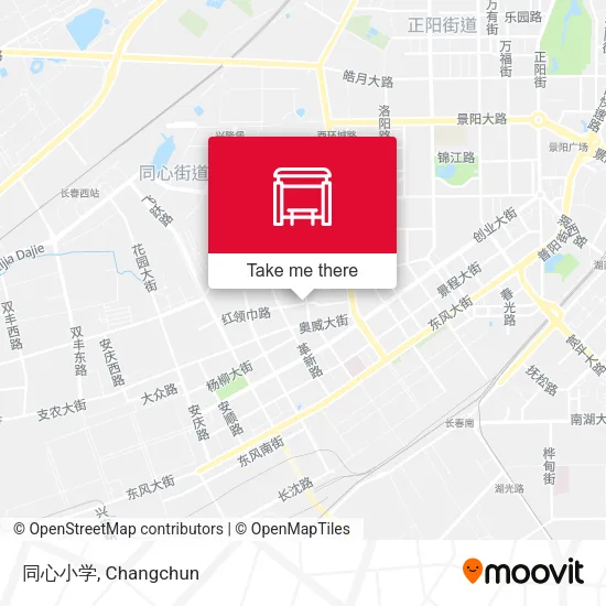 同心小学 map
