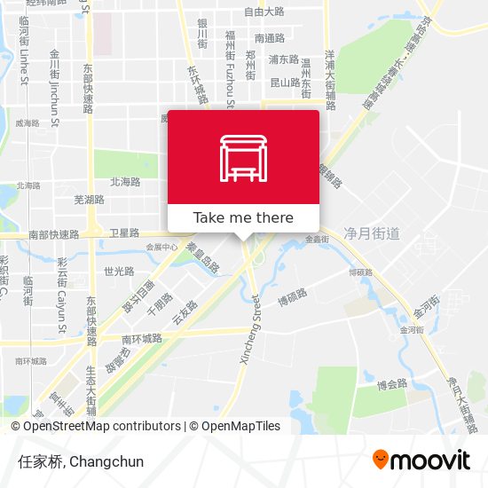 任家桥 map