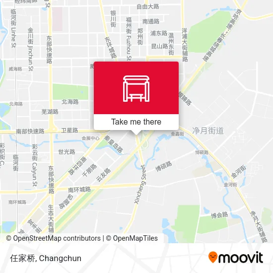 任家桥 map