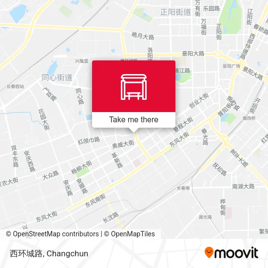 西环城路 map