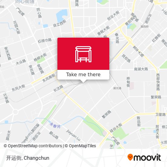 开运街 map
