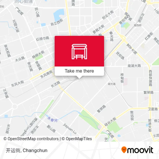 开运街 map