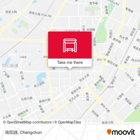 南阳路 map