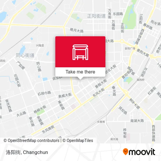 洛阳街 map
