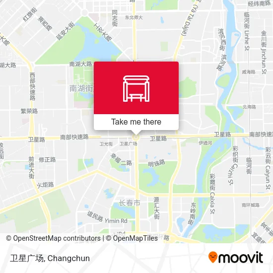 卫星广场 map