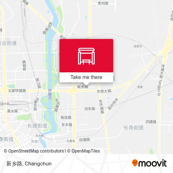 新乡路 map