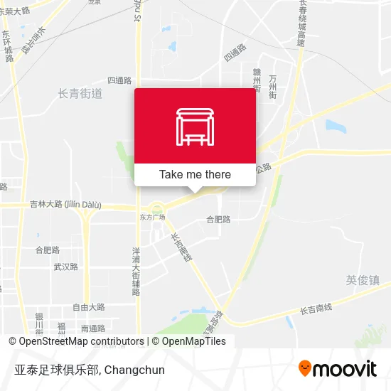 亚泰足球俱乐部 map