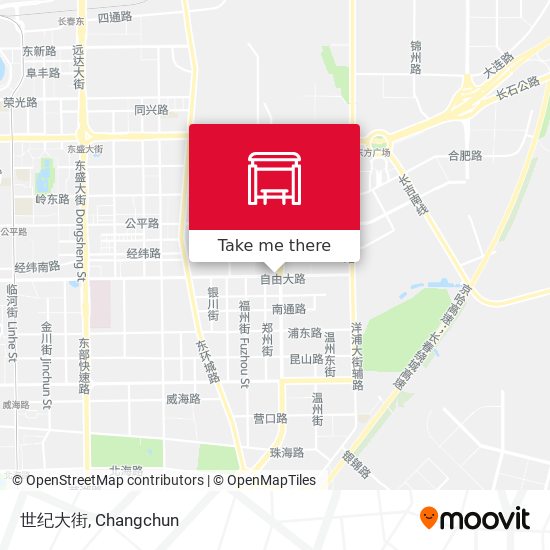 世纪大街 map