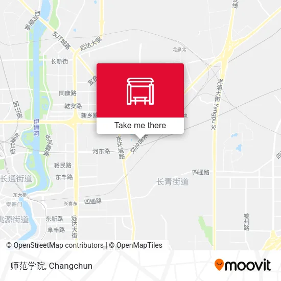 师范学院 map