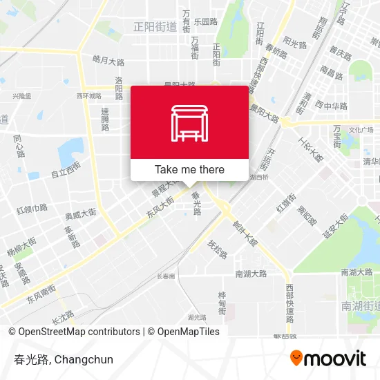 春光路 map