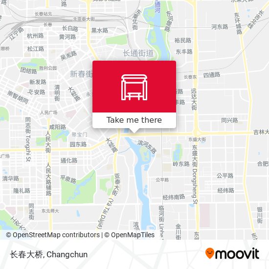 长春大桥 map