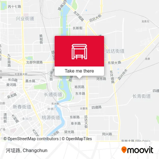 河堤路 map